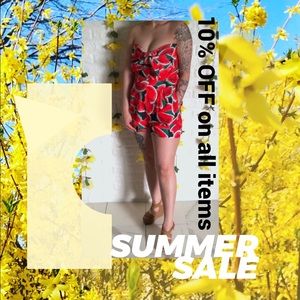 Summer sale-all items are on sale 10% off!